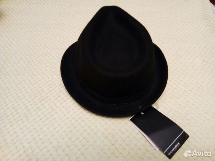 Шляпа женская черная, 58см Accessoires