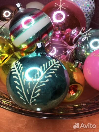 Елочные игрушки СССР советские
