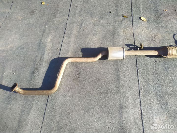 Глушитель в сборе с катализатором Kia Rio 4 FB