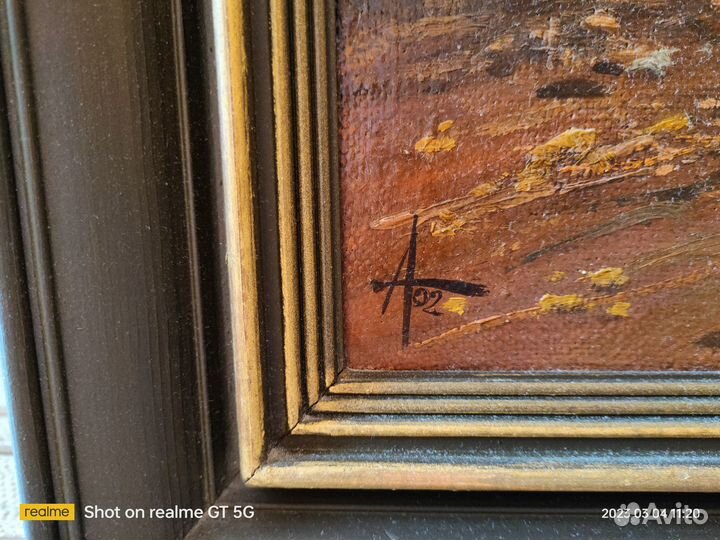 Картина маслом на холсте пейзаж(цена договорная)