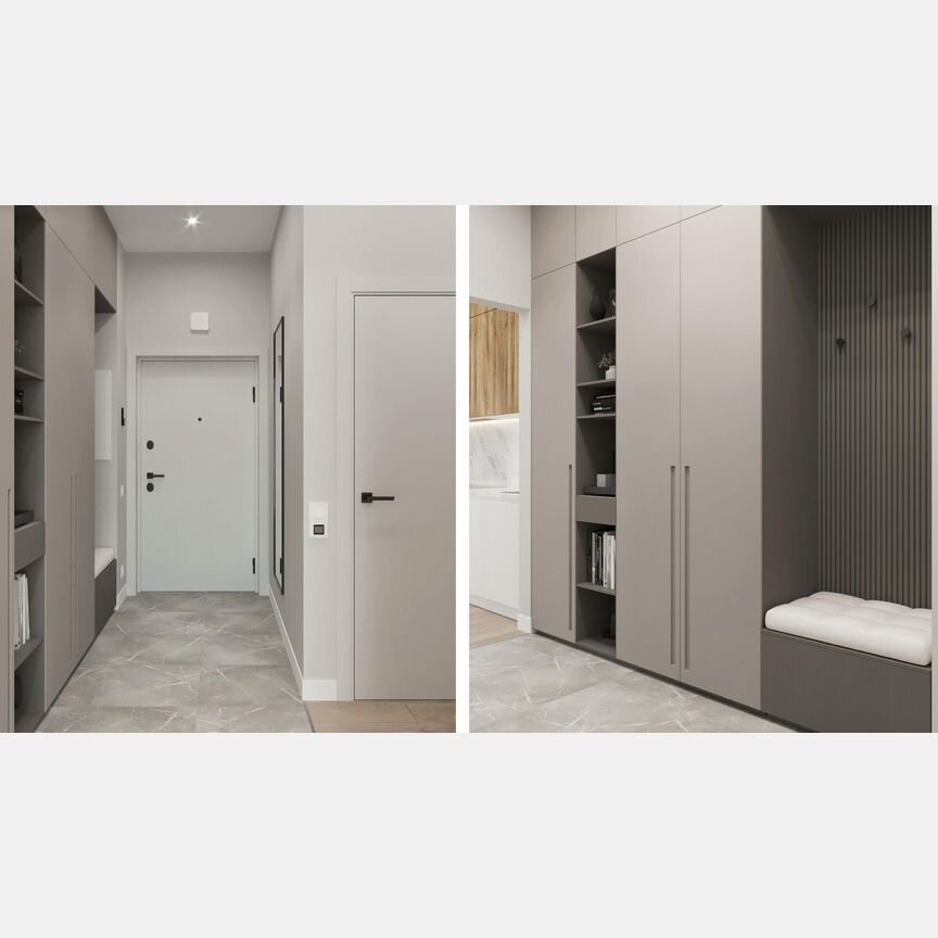 Апартаменты-студия, 45,4 м², 6/10 эт.