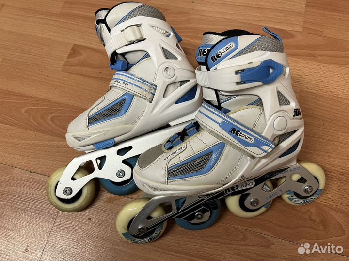 Роликовые коньки детские раздвижные reaction 31-36