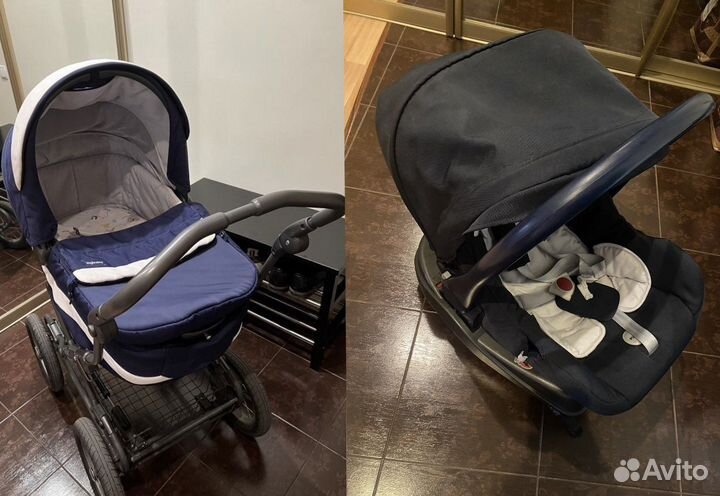 Коляска Inglesina Sofia + Автокресло Huggy Multifi
