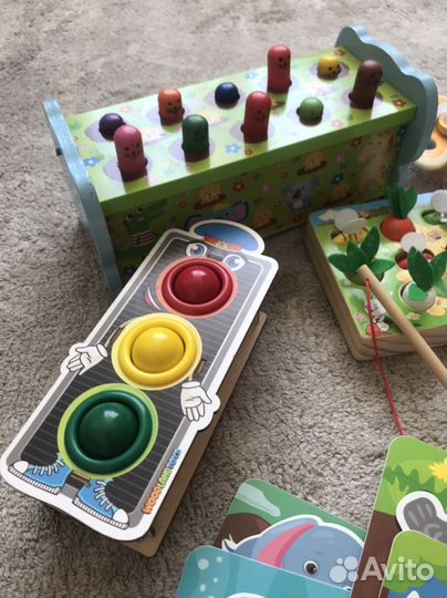 Развивающие игрушки пакетом