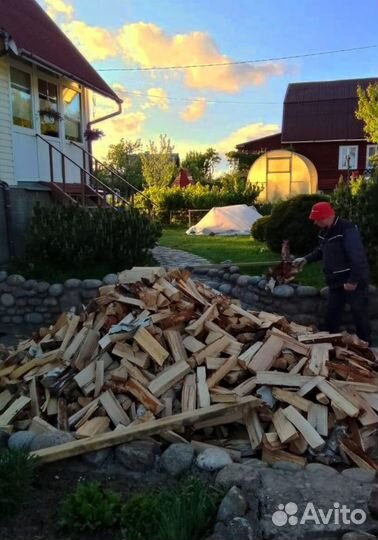 Дрова Береза навалом сухие в Выборге любого объема