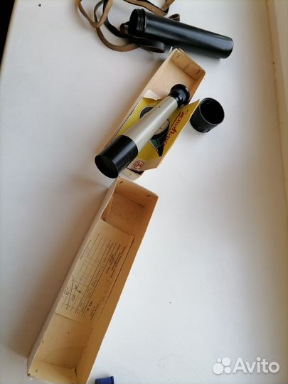 Зрительная труба турист 10x30 СССР