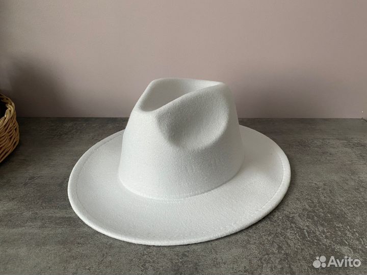 Шляпа фетровая Федора 57 размер