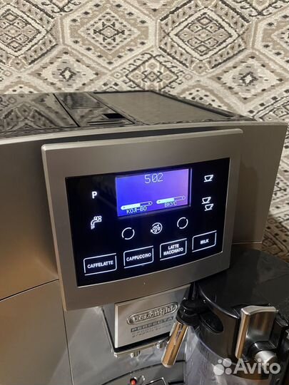 Кофемашина delonghi perfecta graphic touch