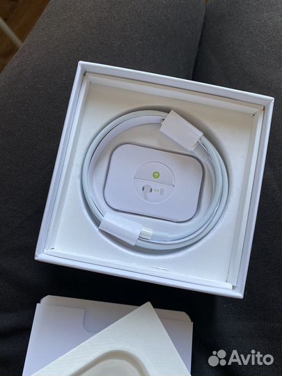 Коробка air pods pro с проводом