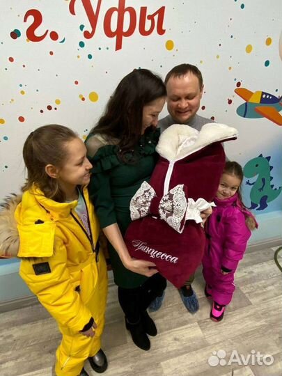 Конверт на выписку для девочки, осень, зима, весна