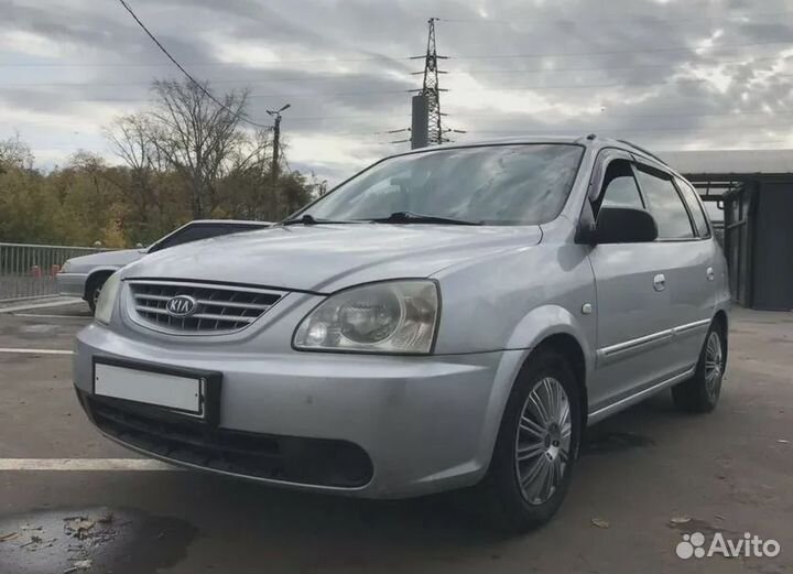 Дефлекторы окон Kia Carens (2002-2006)