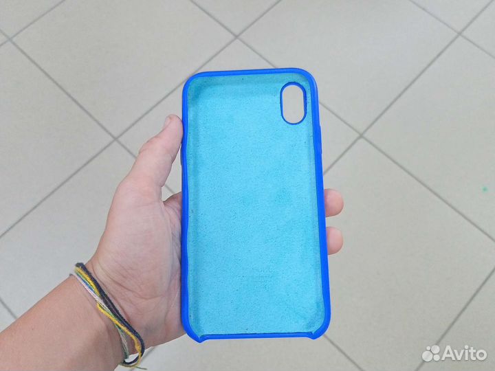 Чехол цвет синий бу на 10 iPhone