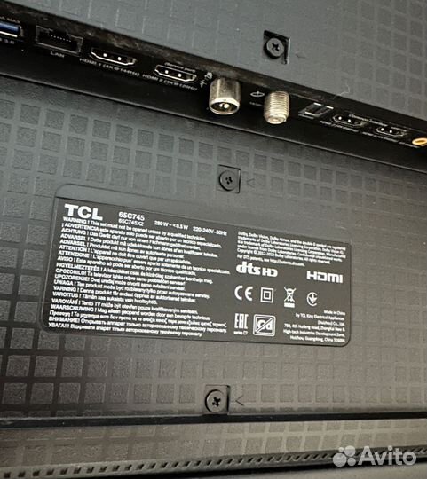 Телевизор TCL 65С745