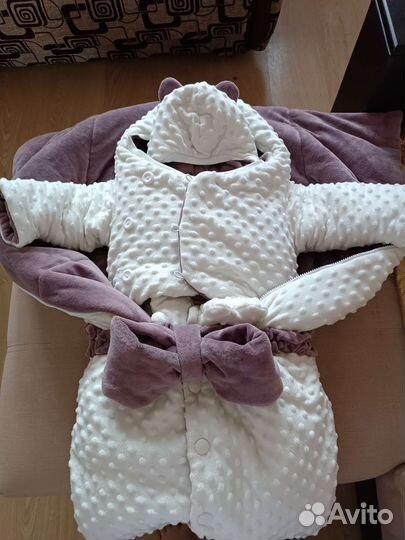 Конверт на выписку зимний