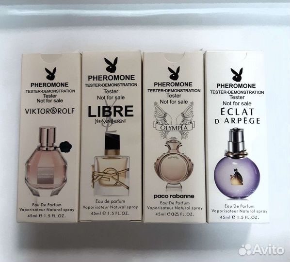 Тестеры женские и мужские