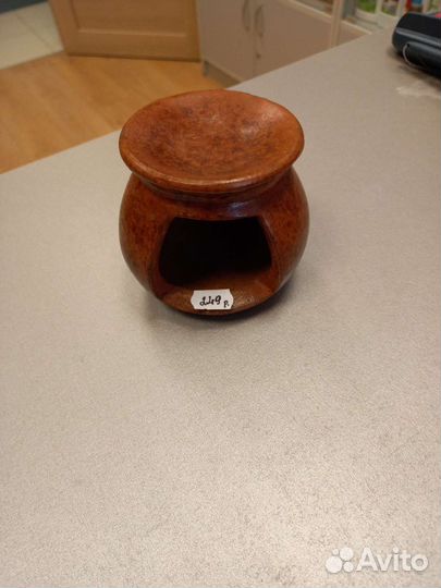 Аромалампа глиняная