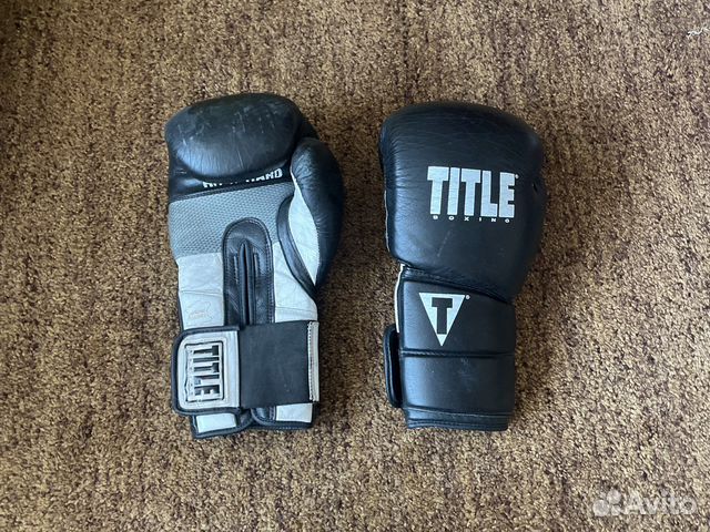Боксерские перчатки title 16oz