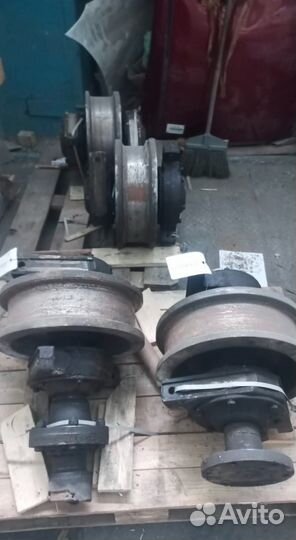 Крановые колеси К2р-360 и 420-ий с буксами.Тельфер-Таль кран-балка
