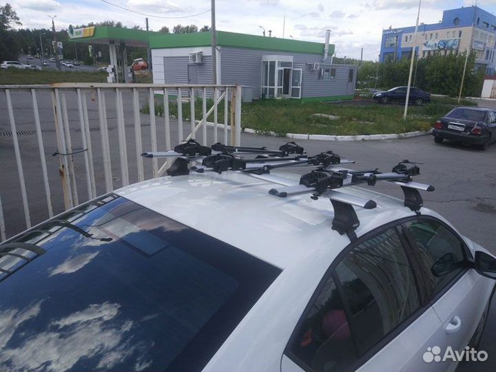 Багажник велокрепление на крышу Peugeot 406 Restyl