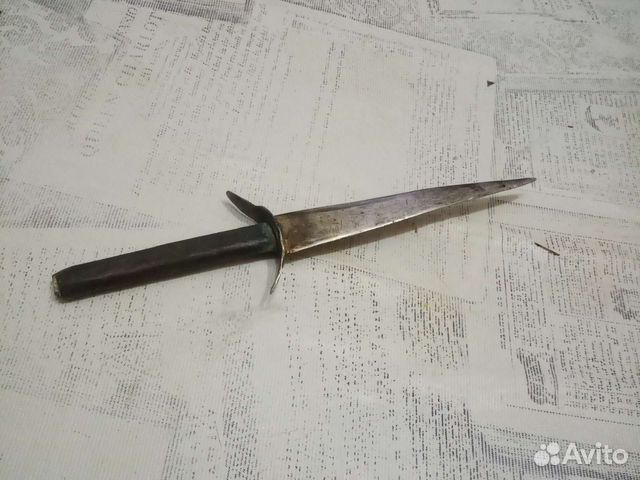 Клинок с двусторонний заточкой