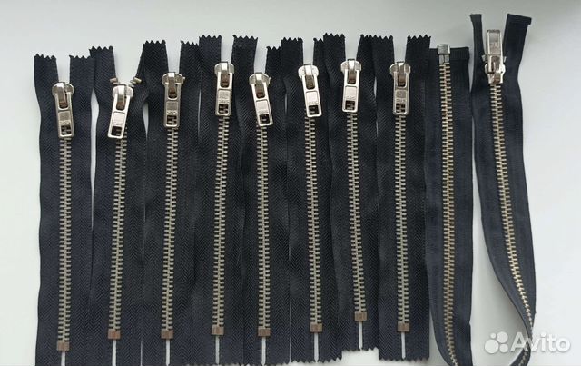 Молния для одежды и обуви