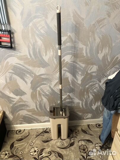 Ведро со шваброй с отжимом