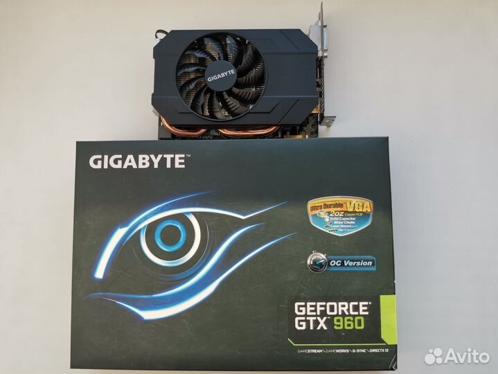 Видеокарта gigabyte GeForce GTX 960 2GB