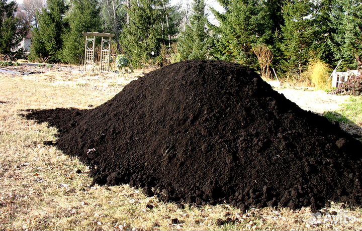 Земля чернозем плодородный грунт