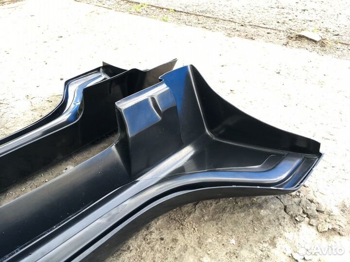 Накладки на пороги Sport для Mazda 3