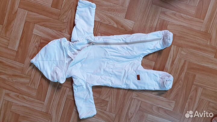 Вещи пакетом детские, конверт на выписку