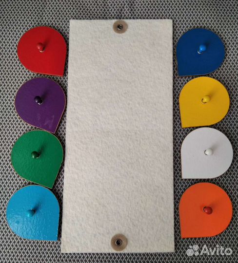 Обучающая игра, Лепестки Воскобовича (эталоны цвет