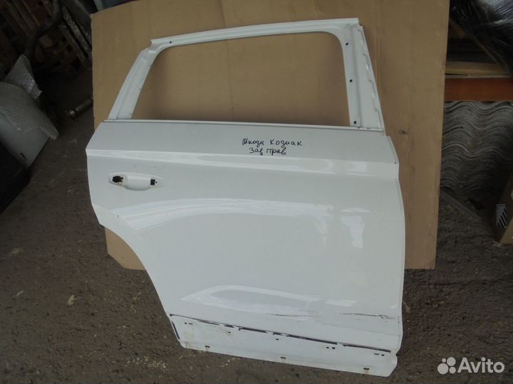 Дверь задняя правая Skoda Kodiaq (2016-нв)