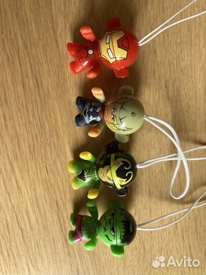 Игрушки из киндер сюрприза 90-х