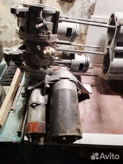 Стартер от мотора вихрь