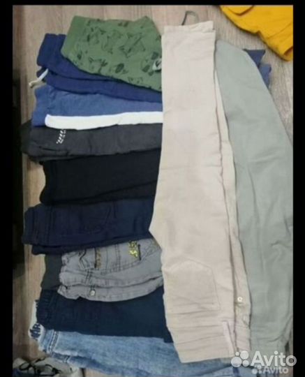 Детские вещи пакетом для мальчика 92 98