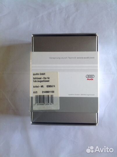 Футляр для ключей с логотипом audi