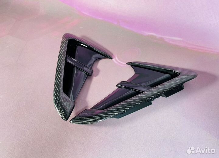 Жабры в крылья BMW X3 G01 X4 G02 carbon