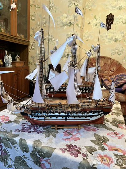 Модели парусников