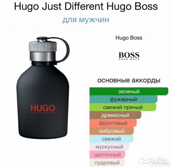 Подарочный набор для мужчин HugoBoss духи Подарок