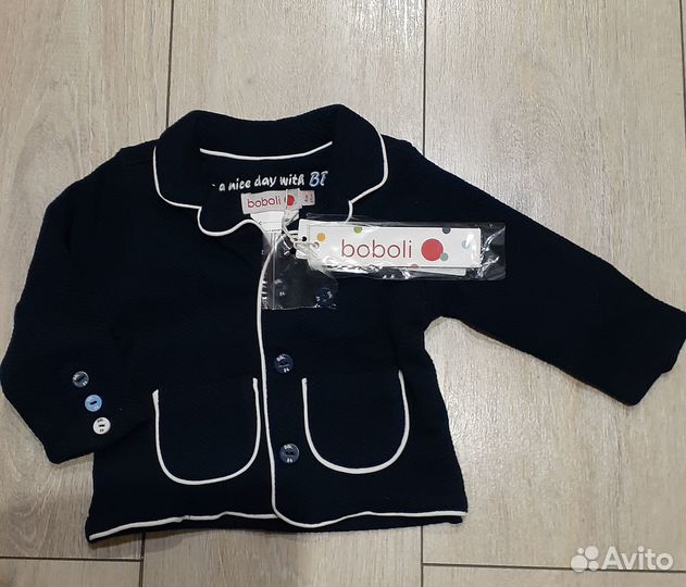 Пиджак и жилетка на малыша