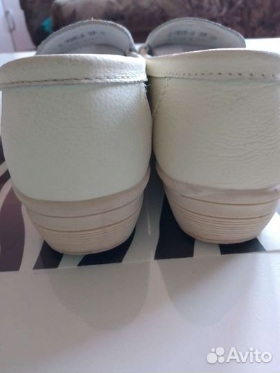 Мокасины кожа 37/38