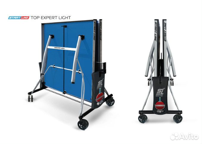Стол теннисный Top Expert Light Синий
