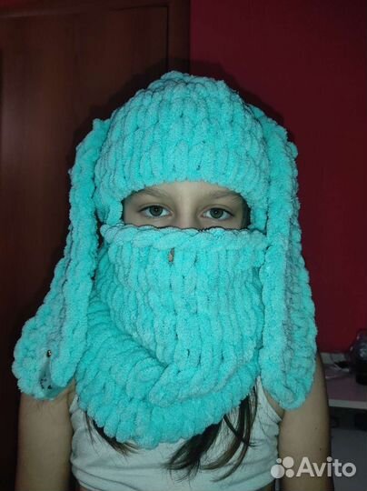 Балаклава вязаная