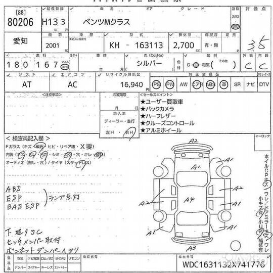 Разбор Mercedes W163