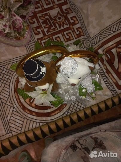 Свадебные аксессуары на машину бу