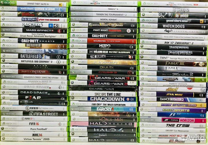 Игры Xbox 360 - GTA, Nfs, Fifa 19, Nhl
