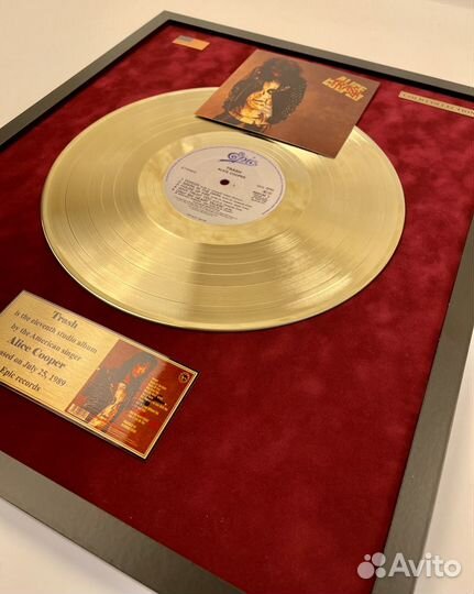 Trash (1989) - Alice Cooper Золотой Винил