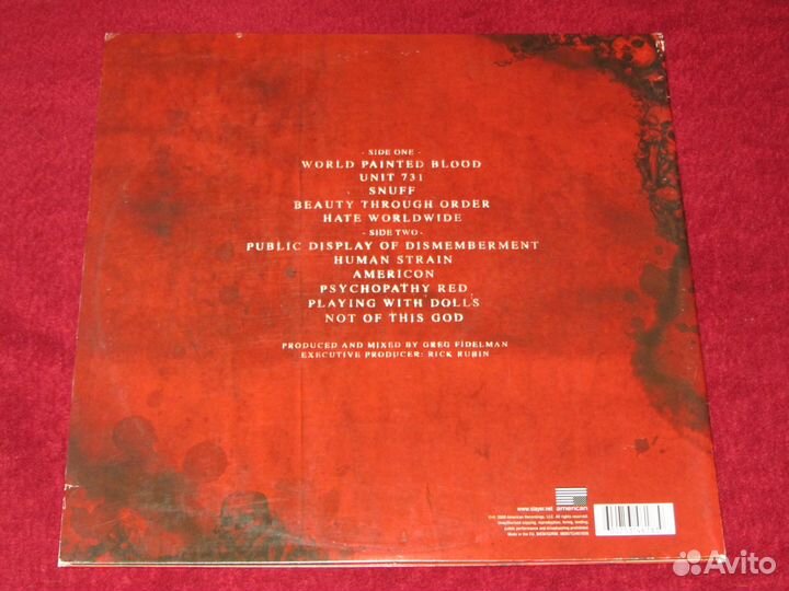 Slayer – World Painted Blood 2009/2013 europe