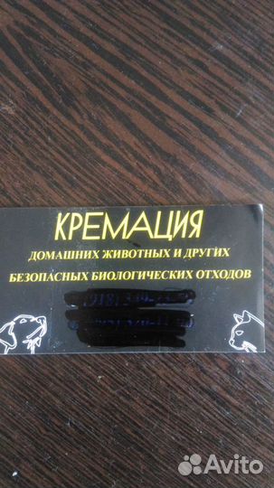 Собаки кремация