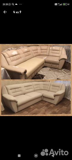 Ремонт мебели перетяжка